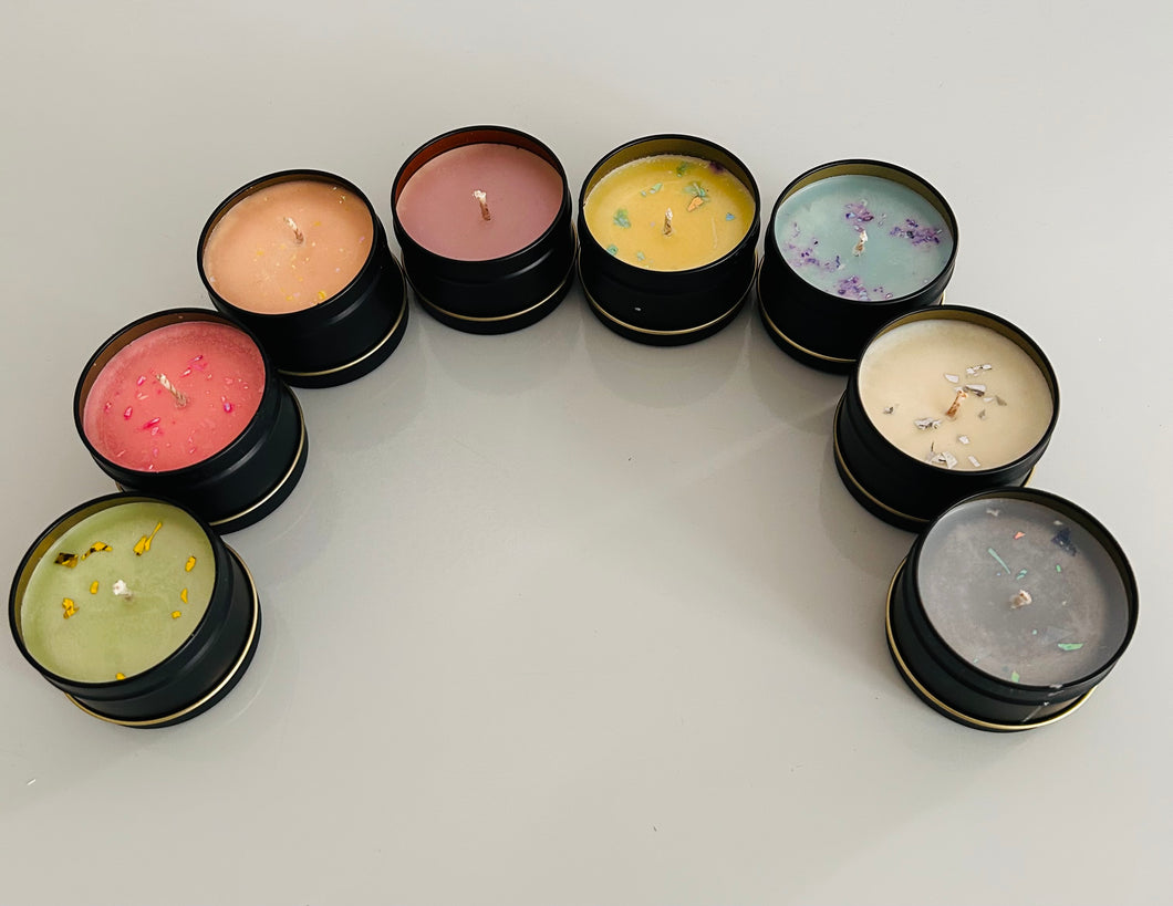 Scented Tin Candles