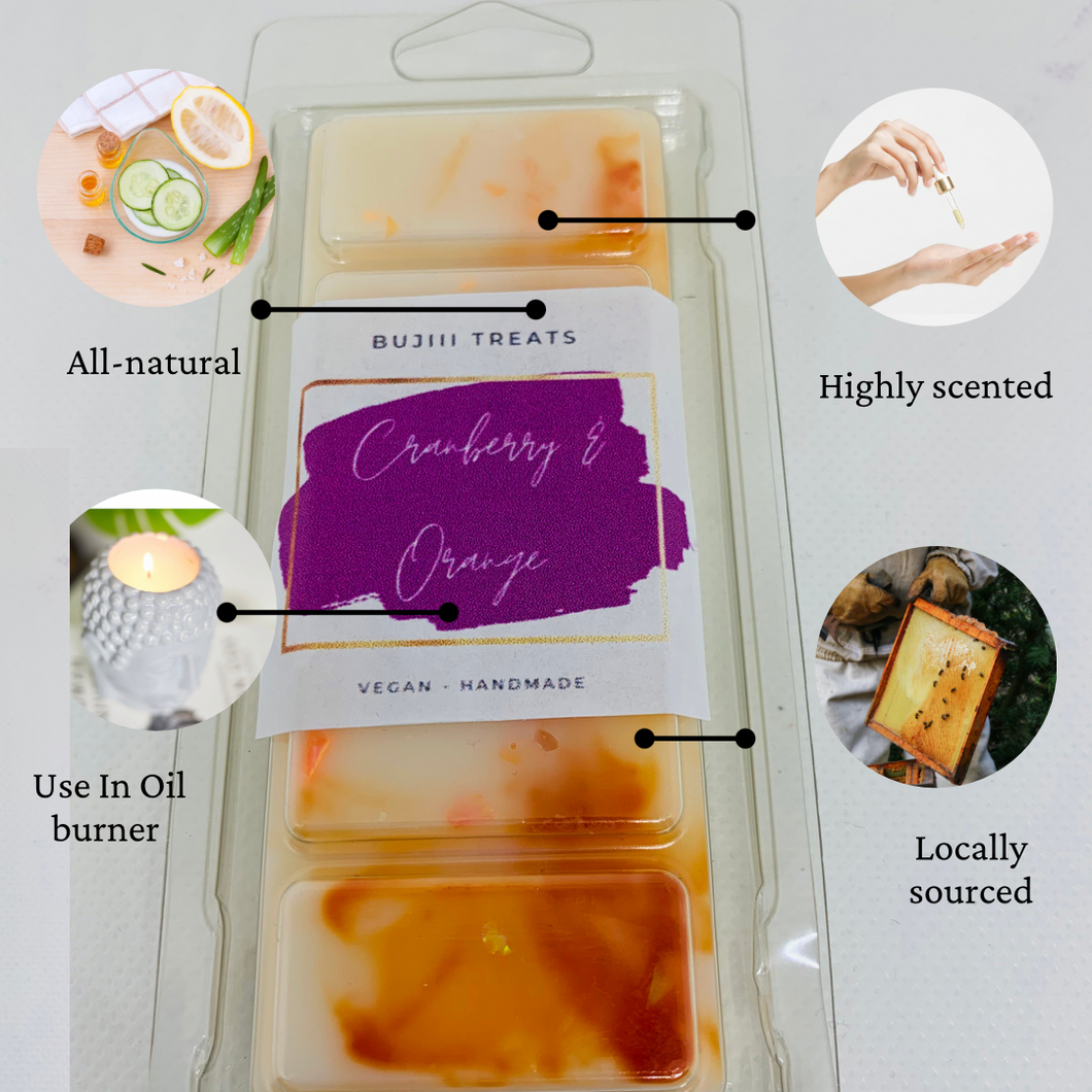 Cranberry & Orange Wax Melts