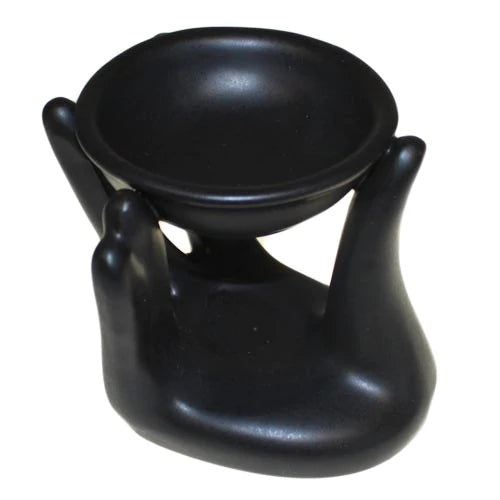 Healing Hand Wax/Oil Burner Black