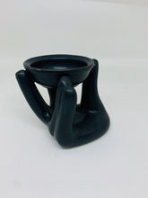 Load image into Gallery viewer, Healing Hand Wax/Oil Burner Black
