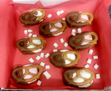 Load image into Gallery viewer, Chocolate Marshmallow Dipped Pretzels
