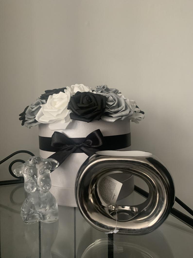 Silver Metallic Wax Burner