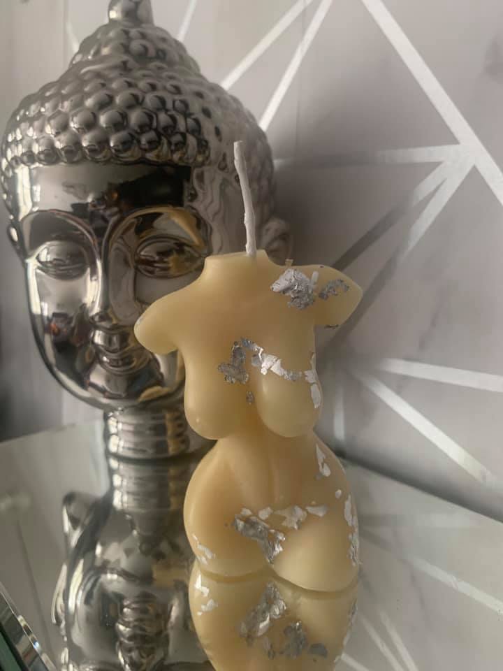 Goddess Silhouette Candles